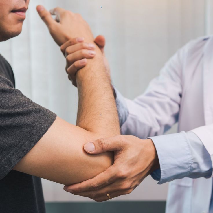 Physiotherapy treatment illustration